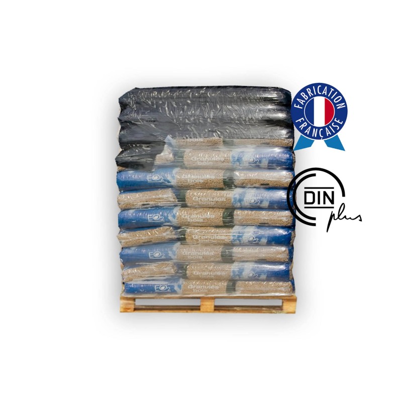 Pellets Bois d'Or - 100% résineux - 66 sacs de 15 kg - Granulest -  Professionnel en distribution de granulés de bois